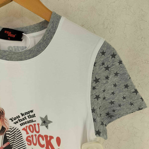 ストレンジャーシングス Stranger Things WH8SIS プリント ピチ Tシャツ レディース S