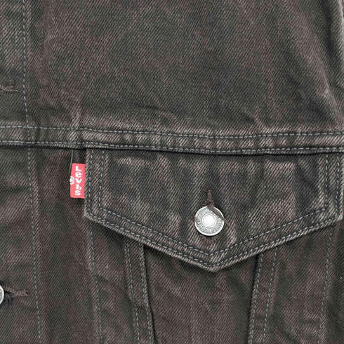 リーバイス Levis 70797 ブラックデニム トラッカージャケット メンズ import:XL