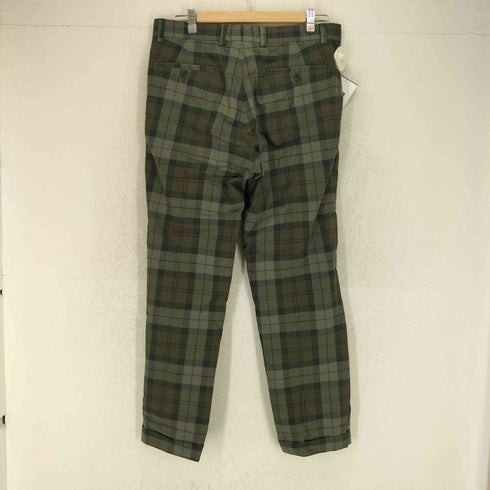 ブルックスブラザーズ BROOKS BROTHERS チェック柄 ストレート スラックスパンツ メンズ w