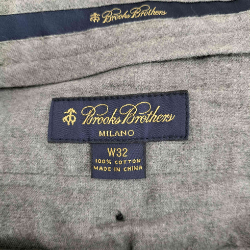 ブルックスブラザーズ BROOKS BROTHERS チェック柄 ストレート スラックスパンツ メンズ w