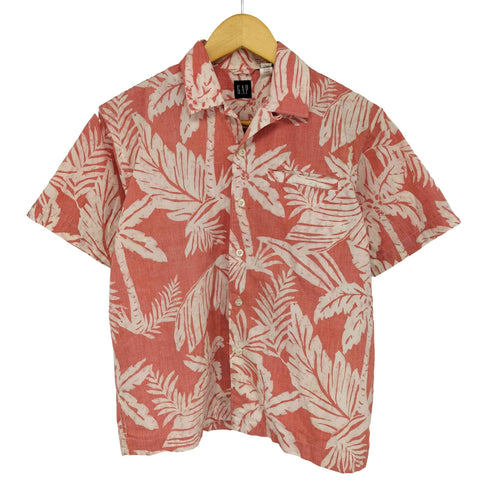 ギャップ Gap 00S オープンカラー シャツ レディース