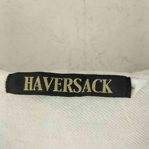 ハバーサック HAVERSACK コットン ハイゲージ 裏毛 フーデット パーカー レディース JPN:1