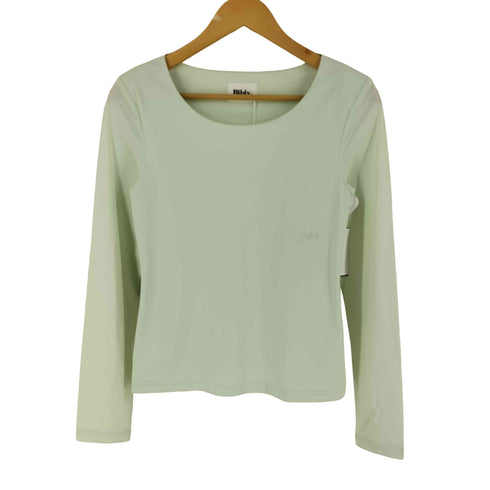 Bibiy. FITTED TEE GREEN フィッテドTシャツ レディース FREE