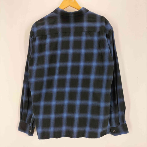 ハイドアンドシーク HIDE AND SEEK 23AW Ombre Check L/S Shirt オンブレチェック 長袖 シャツ メンズ M