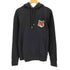 メゾンキツネ MAISON KITSUNE Large Velvet Fox Head Patch Hoodie ラージ ベルベットフォックスヘッド パッチ パーカー メンズ M