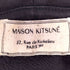 メゾンキツネ MAISON KITSUNE Large Velvet Fox Head Patch Hoodie ラージ ベルベットフォックスヘッド パッチ パーカー メンズ M