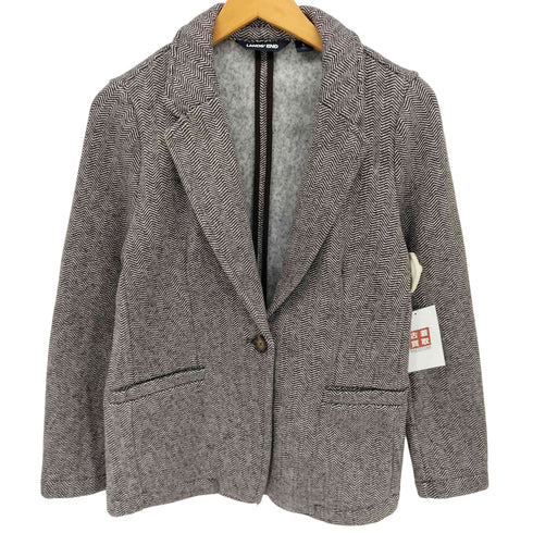 ランズエンド LANDS END ヘリンボーン柄 テーラードジャケット レディース JPN:S