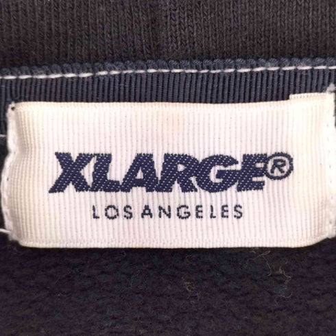 エクストララージ XLARGE BLUR LOGO PULLOVER HOODED SWEAT ブラーロゴ プルオーバー パーカー メンズ M
