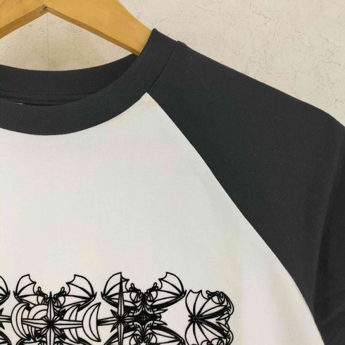 The Boy Has No Patience Luminous Dawn Velvet Raglan S/S Tee ベロア ラグラン 半袖 Tシャツ レディース S