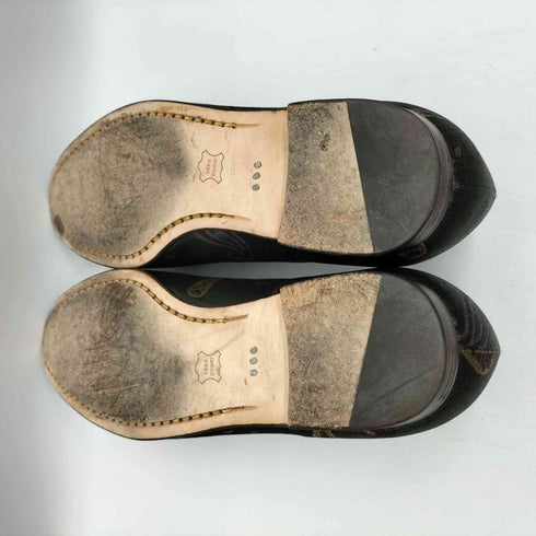 エンダースキーマ Hender Scheme room pumps ルーム シューズ スリッポン ペイズリー メンズ 3