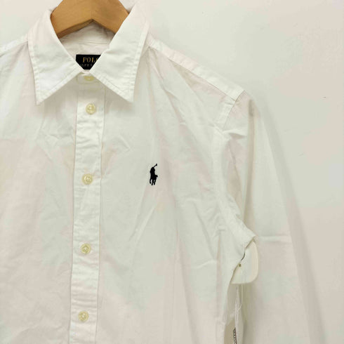 ポロラルフローレン POLO RALPH LAUREN CLASSIC FIT ポニー 刺繍 レギュラーカラー L/S シャツ レディース US:0-2