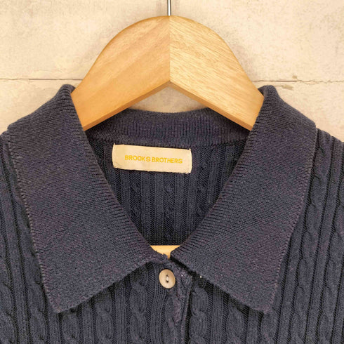 ブルックスブラザーズ BROOKS BROTHERS ケーブルニット ポロベスト レディース