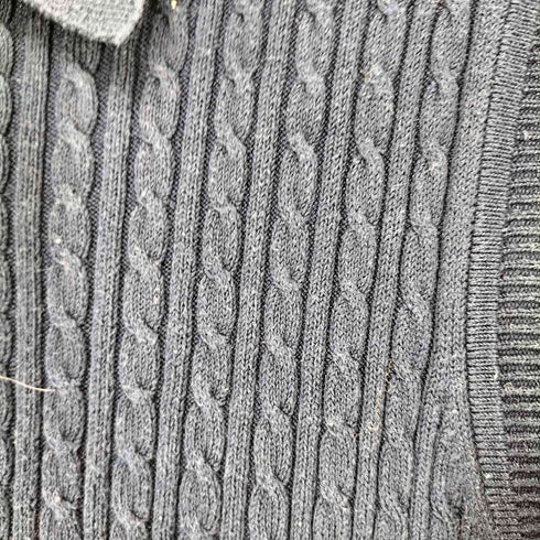ブルックスブラザーズ BROOKS BROTHERS ケーブルニット ポロベスト レディース