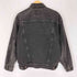 リーバイス Levis 80-90s 57507 ボタン裏43 オレンジタブ 先染め ブラック デニムジャケット メンズ M