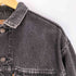 リーバイス Levis 80-90s 57507 ボタン裏43 オレンジタブ 先染め ブラック デニムジャケット メンズ M