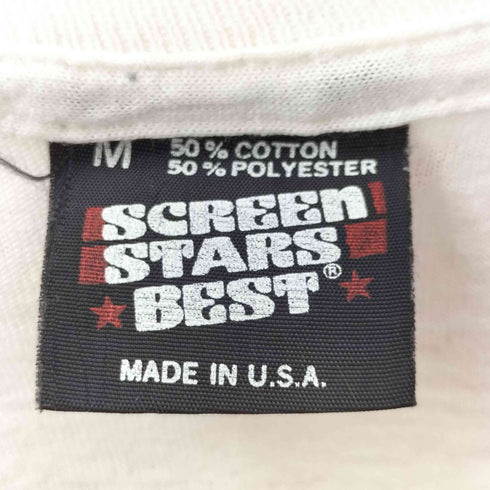 スクリーンスターズ SCREEN STARS 80S USA製 フロントプリント 半袖 Tシャツ メンズ import:M