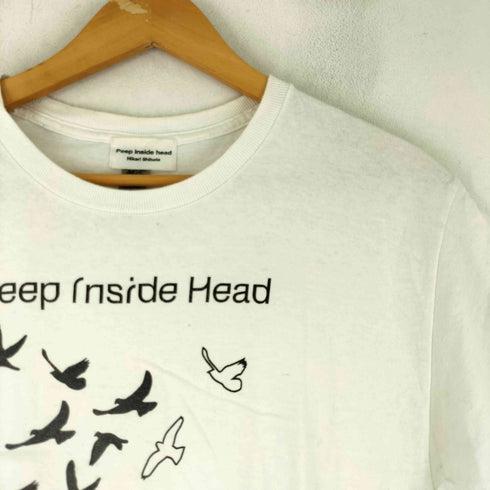 peep inside head フロントプリント 半袖 Tシャツ メンズ JPN:M