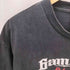 DELTA ボディ Game Face Deadmans Hand スカル トランプ プリント Tシャツ メンズ import:L