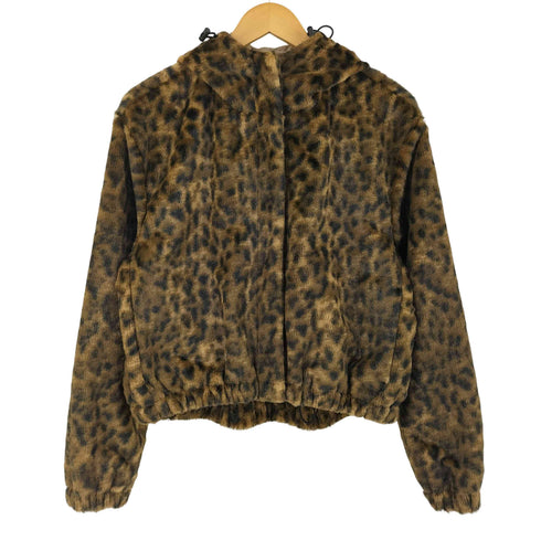 ロクビューティーアンドユースユナイテッドアローズ 6 BEAUTY & YOUTH UNITED ARROWS フェイクファー レオパード ブルゾン レディース 36