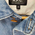 アーペーセー A.P.C. Gジャン デニム ポケット ししゅう ジャケット レディース JPN:34