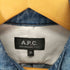 アーペーセー A.P.C. Gジャン デニム ポケット ししゅう ジャケット レディース JPN:34