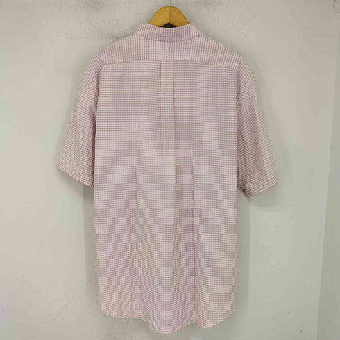 ラルフローレン RALPH LAUREN CLASSIC FIT ポニー刺繍 チェック柄 半袖シャツ メンズ XXL
