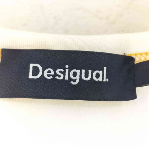 デシグアル Desigual 26SS プリント柄ストラップトップ タンクトップ レディース S