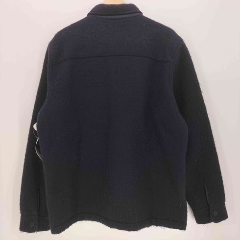 ラコステ LACOSTE ウールブレンドフェルトオーバーサイズ アウターシャツ メンズ import:M