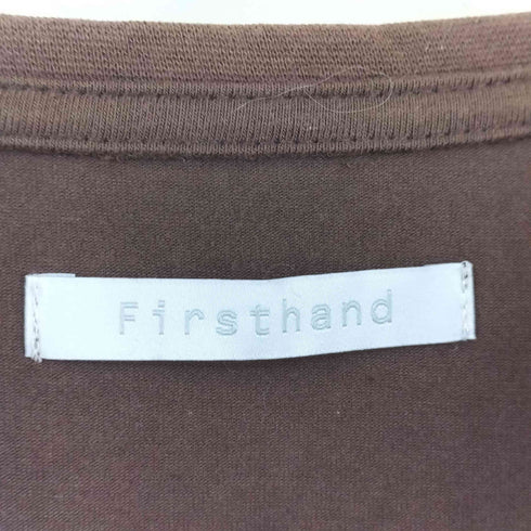 ファーストハンド Firsthand ベーシック ロゴ フレンチスリーブ Tシャツ レディース FREE