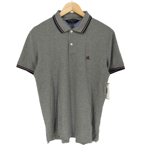 ブルックスブラザーズ BROOKS BROTHERS ワンポントロゴ 半袖 ポロシャツ メンズ M