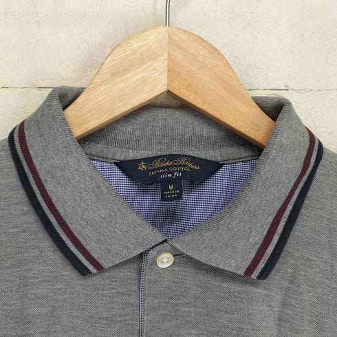 ブルックスブラザーズ BROOKS BROTHERS ワンポントロゴ 半袖 ポロシャツ メンズ M