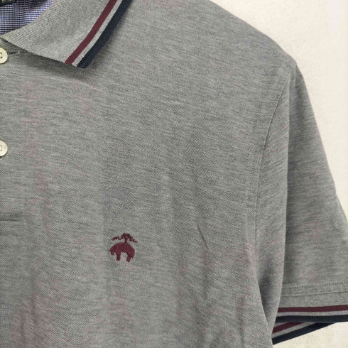 ブルックスブラザーズ BROOKS BROTHERS ワンポントロゴ 半袖 ポロシャツ メンズ M
