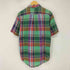 ラルフローレン RALPH LAUREN classic fit ボタンダウン マドラスチェックシャツ メンズ import:M