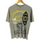b.beautiful b.e heat Tシャツ クルーネック プリント 半袖シャツ メンズ M