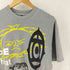 b.beautiful b.e heat Tシャツ クルーネック プリント 半袖シャツ メンズ M