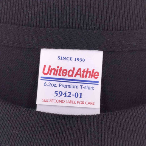 ユナイテッドアスレ UNITED ATHLE アーティストプリント クルーネック 半袖 Tシャツ メンズ XL