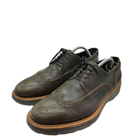サルヴァトーレフェラガモ Salvatore Ferragamo MADE IN ITALY イタリア製 ウィングチップ ドレス シューズ メンズ 7