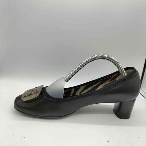 マイフェラガモ My Ferragamo MADE IN ITALY イタリア製 メタル バックル フラット パンプス レディース 7C