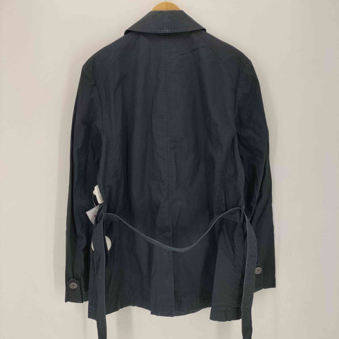 バーバリーブルーレーベル BURBERRY BLUE LABEL ベルテッド ショートトレンチコート レディース L