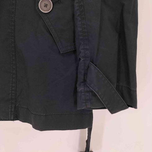 バーバリーブルーレーベル BURBERRY BLUE LABEL ベルテッド ショートトレンチコート レディース L