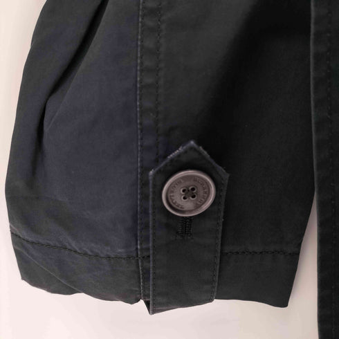 バーバリーブルーレーベル BURBERRY BLUE LABEL ベルテッド ショートトレンチコート レディース L