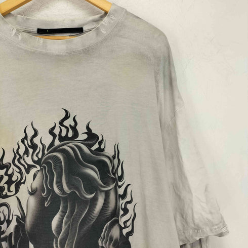 sankuanz PRINT GRADIENT RELAXED LAYERED LONG-SLEEVE T-SHIRT メンズ import:L