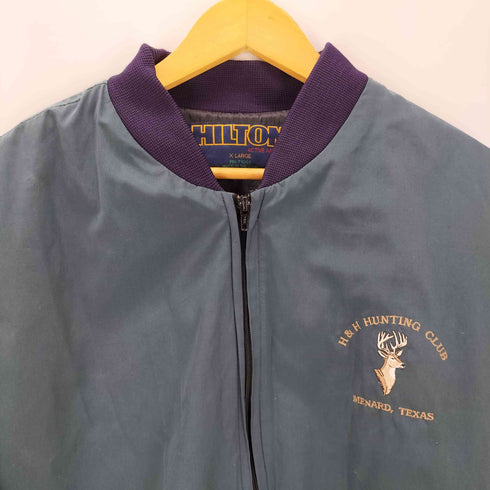 ヒルトン HILTON USA製 スイッチングカラー ブルゾン メンズ import:XL
