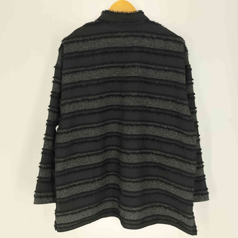 LUCA LADY LUK LUCA ボーダー フリンジ シャツ レディース