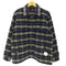 ROC&USC チェック ウール ジップアップ ジャケット ブルゾン メンズ import:M
