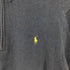 ポロラルフローレン POLO RALPH LAUREN ポニー ハーフジップ リブニット レディース import:M
