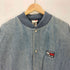 トミーヒルフィガー TOMMY HILFIGER 90S OLD フラッグタグ バーシティ ジャケット スタジャン メンズ import:XL