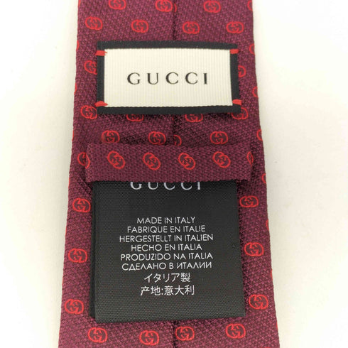 グッチ GUCCI GG柄 シルクネクタイ メンズ