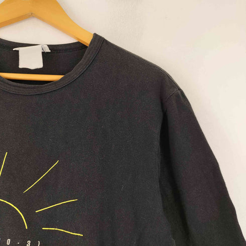 アニエスベーオム Agnes b.homme サンライズ期 白タグ ロゴ S/S クルーネック Tシャツ レディース