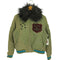 リプレイ REPLAY Fur Hooded Bomber Jacket ファー フーデッド ボンバー ジャケット MA1 Y2K レディース import:S